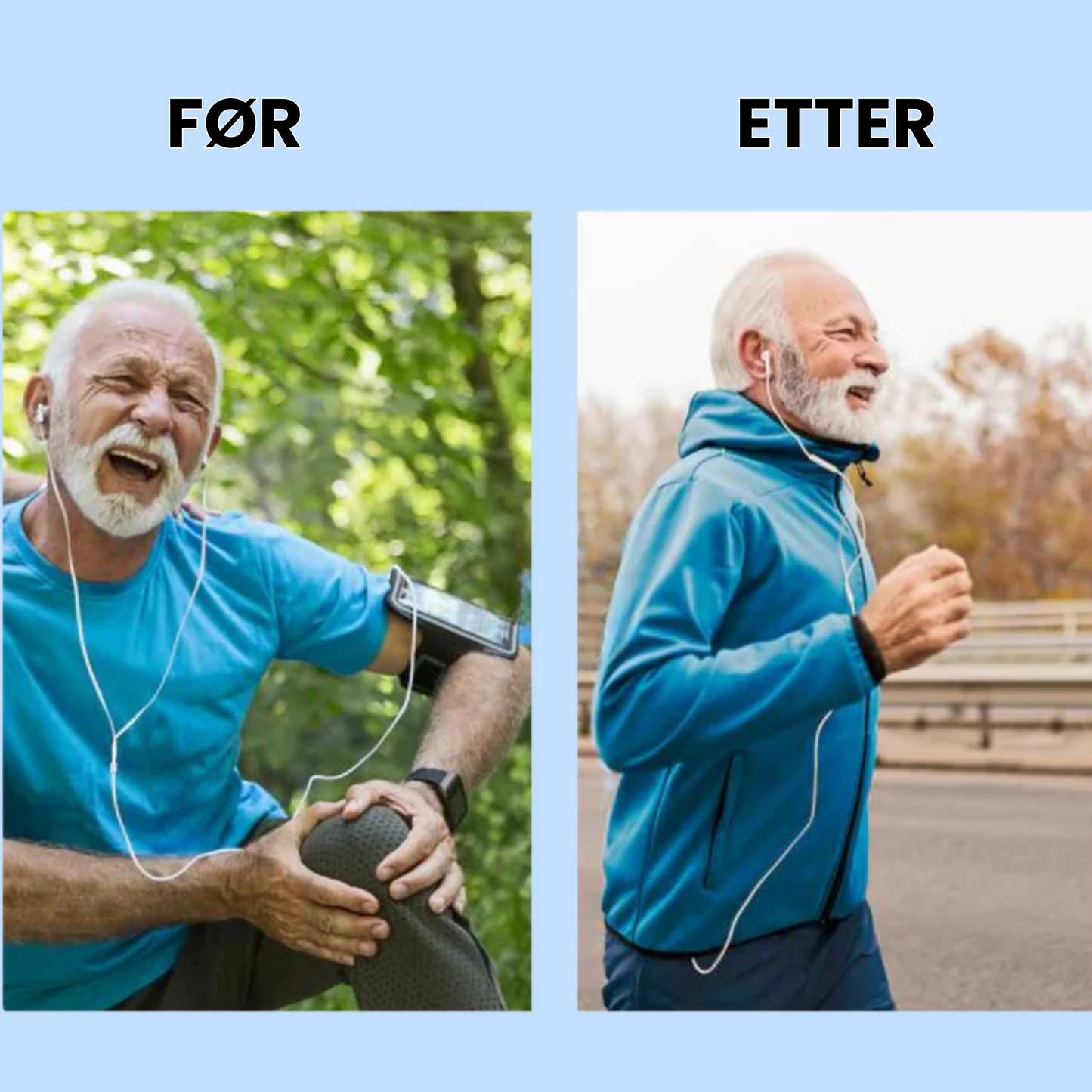 Elektrisk Kne-Massasjeapparat